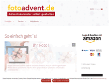 Tablet Screenshot of fotoadvent.de